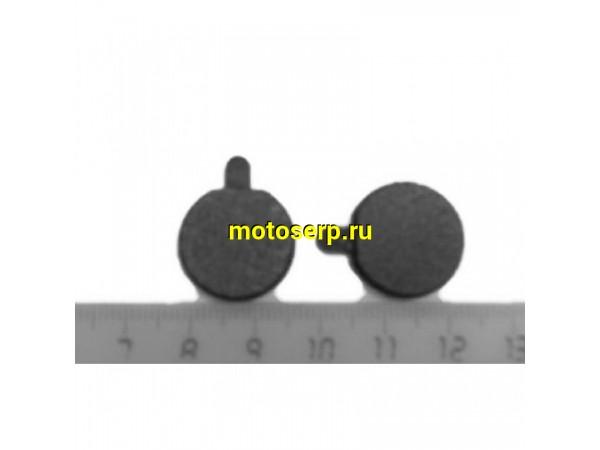 Купить  Колодки тормозные диск ВЕЛО круглые с усом малые D-18mm (шт) (Велом 510142 (R4 (R5 DS-23 (90387) (ML 7504 купить с доставкой по Москве и России, цена, технические характеристики, комплектация фото  - motoserp.ru