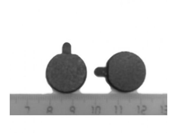 Купить  Колодки тормозные диск ВЕЛО круглые с усом малые D-18mm (шт) (Велом 510142 (R4 (R5 DS-23 (90387) (ML 7504 (Золотник 3122612-4 купить с доставкой по Москве и России, цена, технические характеристики, комплектация фото  - motoserp.ru