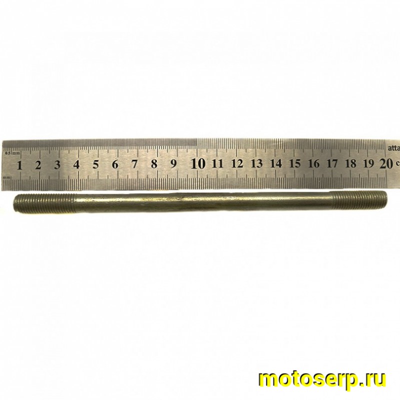 Купить  Шпилька цилиндра М10x185x1.25мм с гайкой Муравей (шт) (Дан купить с доставкой по Москве и России, цена, технические характеристики, комплектация фото  - motoserp.ru