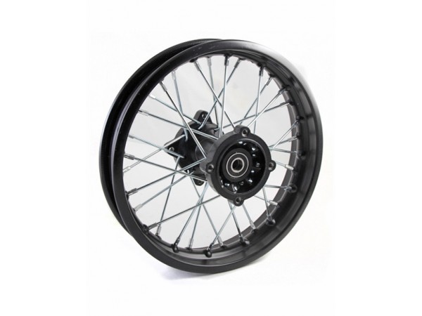Купить  Колесо 12" заднее (диск колеса) спицованное 1.6-12" (d-15mm) (диск. 4x67) TTR110 (шт) (MOTO-SKUTER 11709 купить с доставкой по Москве и России, цена, технические характеристики, комплектация фото  - motoserp.ru