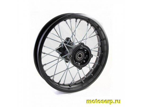 Купить  Колесо 12" заднее (диск колеса) спицованное 1.6-12" (d-15mm) (диск. 4x67) TTR110 (шт) (MOTO-SKUTER 11709 купить с доставкой по Москве и России, цена, технические характеристики, комплектация фото  - motoserp.ru