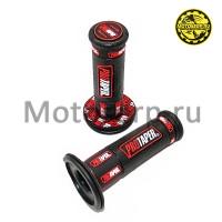 motoserp.ru - Ручки руля (грипсы) Кросс PRO-TAPER черные/красные мягкие (пара) (ML 5542 (MM 94089 (JMC 18089 (MT R-1619 - МотоВелоЦентр г.Серпухов