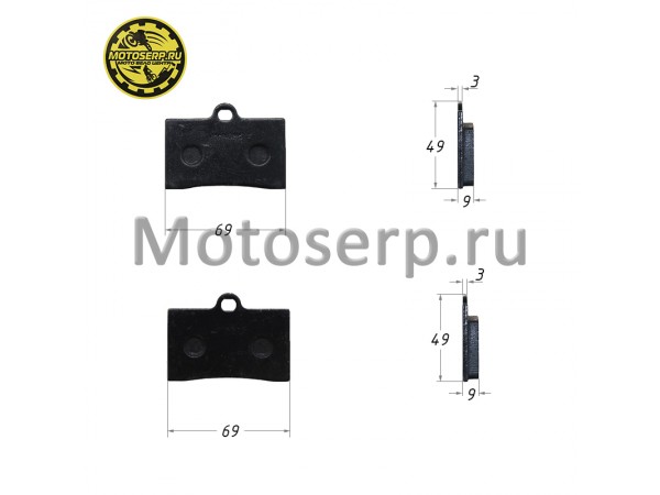 Купить  Колодки тормозные диск Falcon Speedfire 250cc (передн.) (RF2B815) DH-N095  (пар) (MM 92222 (R1 купить с доставкой по Москве и России, цена, технические характеристики, комплектация фото  - motoserp.ru