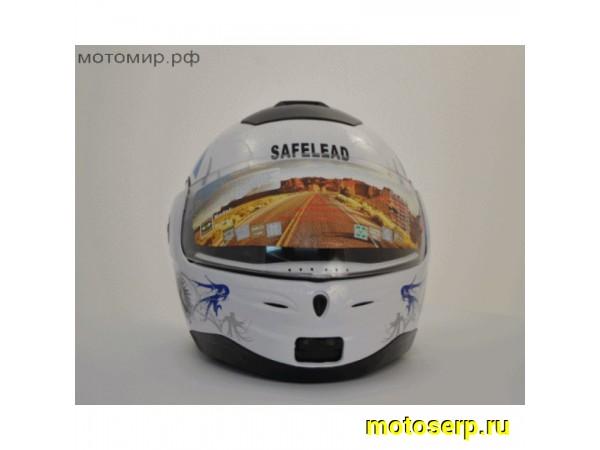 Купить  Шлем трансформер (модуляр) SAFELEAD LX-508, 108 (M) (шт) (0 купить с доставкой по Москве и России, цена, технические характеристики, комплектация фото  - motoserp.ru