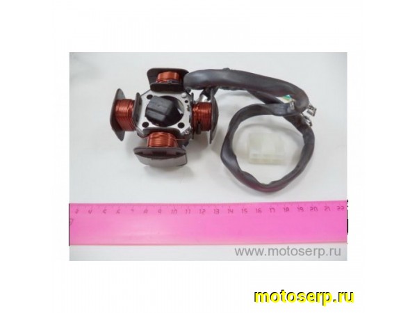 Купить  Генератор (статор, зажигание) 4кат (1+1+1+1) 157-166FMM и др  CG150/CB250 (шт) (ML 4478 (R1  купить с доставкой по Москве и России, цена, технические характеристики, комплектация фото  - motoserp.ru