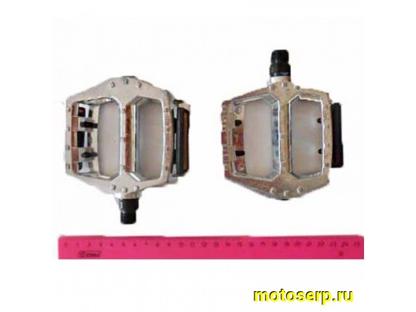 Купить  Педали М14 алюминиевые тип BMX GW-15001-44 Вело (пар) (ML 2910 (Велом 360107 (MT D-1463 (Золотник 3032603-51 купить с доставкой по Москве и России, цена, технические характеристики, комплектация фото  - motoserp.ru