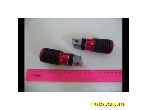 Купить  Подножки пассажира тюнинг (1142) круглая (пара) (MM 90911 купить с доставкой по Москве и России, цена, технические характеристики, комплектация фото  - motoserp.ru