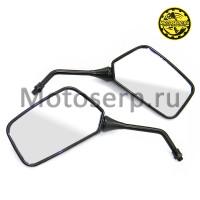 motoserp.ru - Зеркала (d-10mm, прав резьба) квадр (043)  пласт. (плоские прямоуголные) (пар) (MM 07137 (Дан - МотоВелоЦентр г.Серпухов