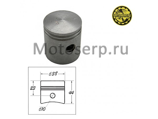 Купить  Поршень Д-8 Газуля 00 (ном) Мопед (шт) (Дан (R8 купить с доставкой по Москве и России, цена, технические характеристики, комплектация фото  - motoserp.ru