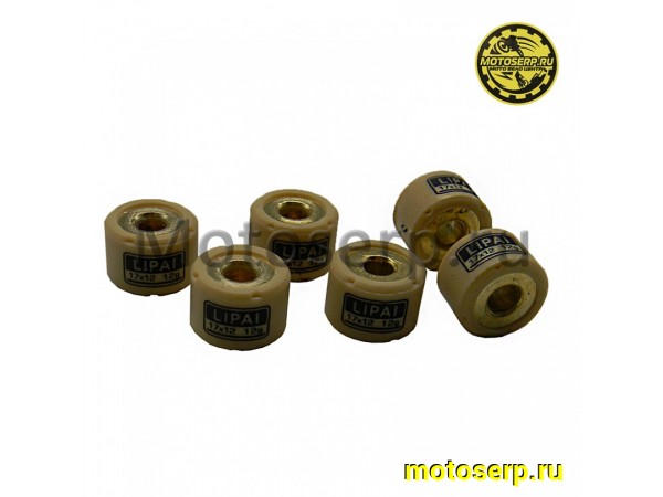 Купить  Грузики вариатора (ролики) R17*12  12,0 гр. Suzuki  AD50 и др (комп) (ANKON 021526 купить с доставкой по Москве и России, цена, технические характеристики, комплектация фото  - motoserp.ru