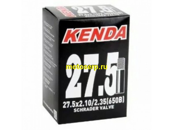 Купить  Камера 27.5" 27.5"х2.0/2.35 KENDA автовентиль Вело (шт) (R5 511467 купить с доставкой по Москве и России, цена, технические характеристики, комплектация фото  - motoserp.ru