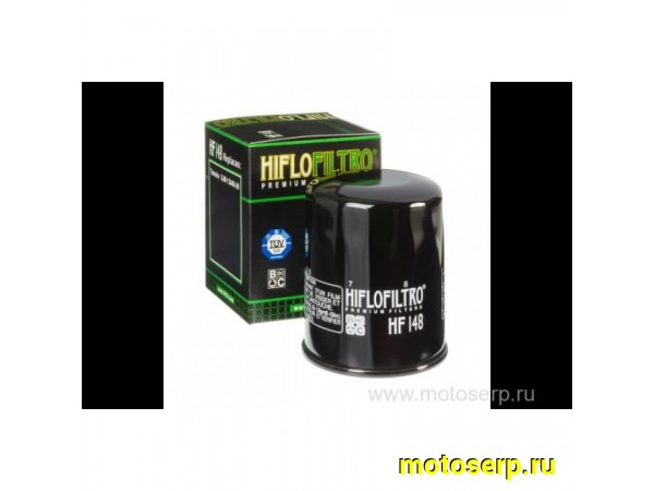 Купить  Масл. фильтр HI FLO HF148 53799 JP (шт) купить с доставкой по Москве и России, цена, технические характеристики, комплектация фото  - motoserp.ru