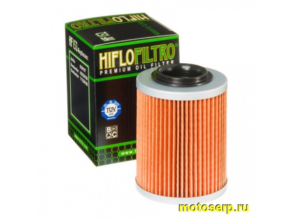 Купить  Масл. фильтр HI FLO HF152/EMGO CF X8 (X312) 31615 (шт) (TS HF152 купить с доставкой по Москве и России, цена, технические характеристики, комплектация фото  - motoserp.ru