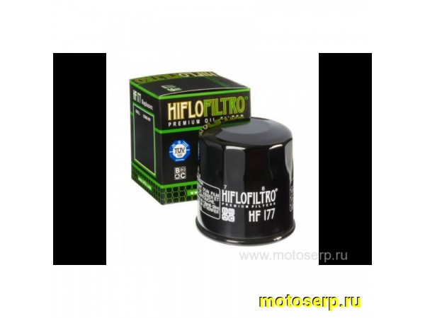 Купить  Масл. фильтр HI FLO HF177 62354 JP (шт) купить с доставкой по Москве и России, цена, технические характеристики, комплектация фото  - motoserp.ru