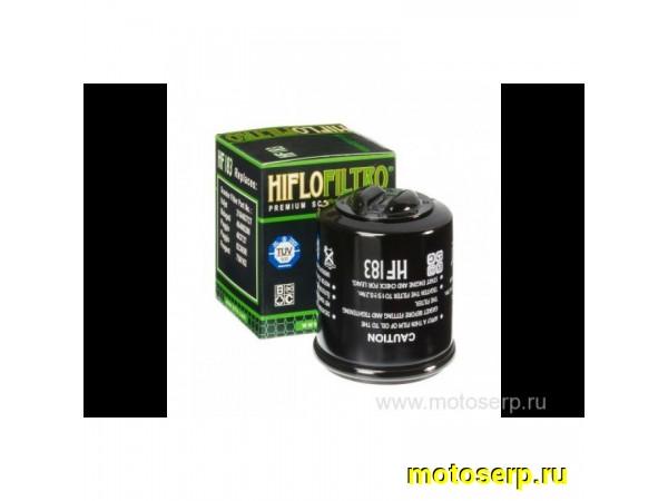 Купить  Масл. фильтр HI FLO HF183 74893 (шт) (TS купить с доставкой по Москве и России, цена, технические характеристики, комплектация фото  - motoserp.ru