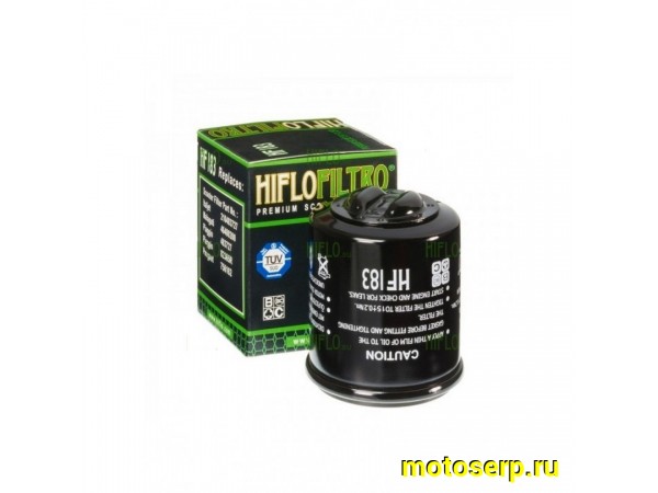 Купить  Масл. фильтр HI FLO HF183 74893 (шт) (TS купить с доставкой по Москве и России, цена, технические характеристики, комплектация фото  - motoserp.ru