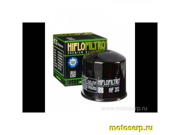 Купить  Масл. фильтр HI FLO HF202 (F302) 57393 JP (шт) купить с доставкой по Москве и России, цена, технические характеристики, комплектация фото  - motoserp.ru