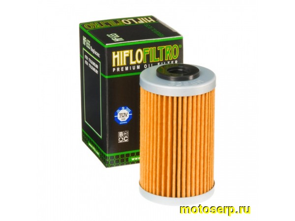 Купить  Масл. фильтр HI FLO HF655 74910 NS/RS/AS-200/DOMINAR JP (шт) купить с доставкой по Москве и России, цена, технические характеристики, комплектация фото  - motoserp.ru