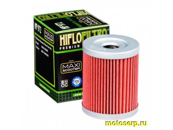 Купить  Масл. фильтр HI FLO HF972 (Х328) 53803 JP (шт) купить с доставкой по Москве и России, цена, технические характеристики, комплектация фото  - motoserp.ru