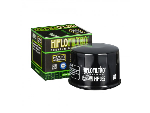 Купить  Масл. фильтр HI FLO HF985 (F307,SF2006) 53804 JP (шт) купить с доставкой по Москве и России, цена, технические характеристики, комплектация фото  - motoserp.ru