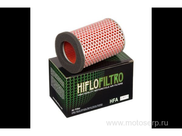 Купить  Фильтр воздушный HI FLO HFA1402 CB-400 11656 JP (шт) купить с доставкой по Москве и России, цена, технические характеристики, комплектация фото  - motoserp.ru