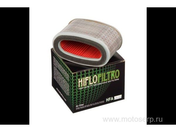 Купить  Фильтр воздушный HI FLO HFA1712 VT750 04-12 53676 JP (шт) купить с доставкой по Москве и России, цена, технические характеристики, комплектация фото  - motoserp.ru
