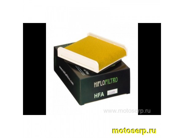 Купить  Фильтр воздушный HI FLO HFA2503 GPZ 400 EX 400/500 (11013-1155 11013-1252) JP (шт) купить с доставкой по Москве и России, цена, технические характеристики, комплектация фото  - motoserp.ru