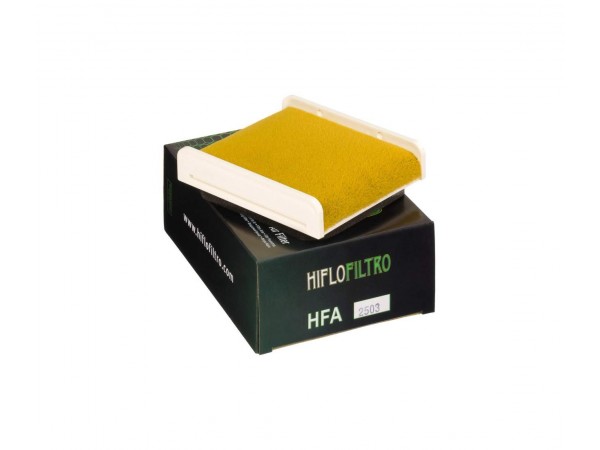 Купить  Фильтр воздушный HI FLO HFA2503 GPZ 400 EX 400/500 (11013-1155 11013-1252) JP (шт) купить с доставкой по Москве и России, цена, технические характеристики, комплектация фото  - motoserp.ru
