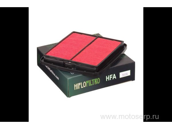 Купить  Фильтр воздушный HI FLO HFA3605 / Champion J304 GSF 600-1200 GSXR1100W JP (шт) купить с доставкой по Москве и России, цена, технические характеристики, комплектация фото  - motoserp.ru