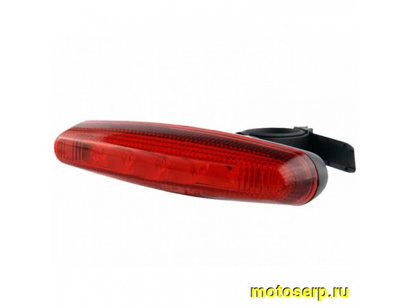 Купить  Фонарь задний JY-602T 5 светодиодов 4 режима плоский Вело (шт) (Велом 560009 (MT D-1391 купить с доставкой по Москве и России, цена, технические характеристики, комплектация фото  - motoserp.ru
