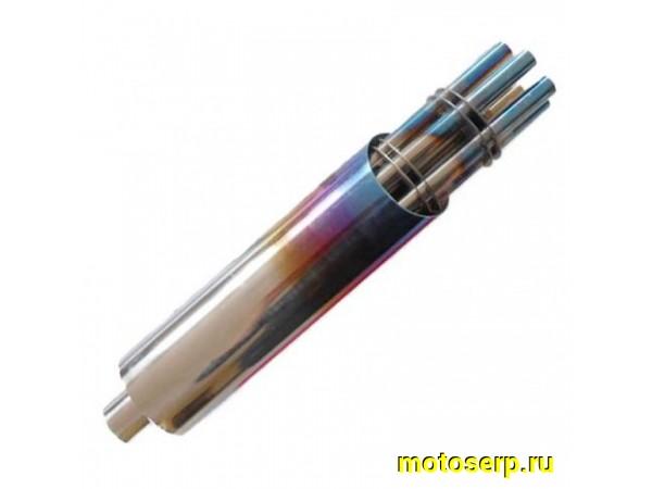 Купить  Глушитель (банка) тюнинговый (вращающийся пулемёт) (шт) (Грехн купить с доставкой по Москве и России, цена, технические характеристики, комплектация фото  - motoserp.ru