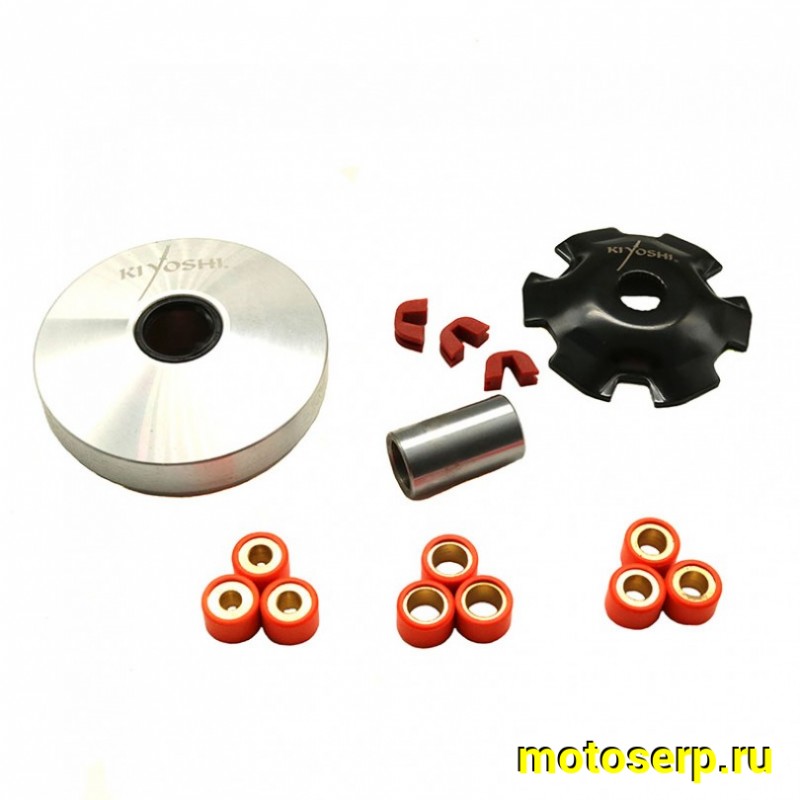 Купить  Вариатор передний Suzuki AD-100 (+набор грузиков (9шт.)) ТЮНИНГ KIYOSHI (Щека D-95mm, втулка d-22mm) (шт) (R1 (0 купить с доставкой по Москве и России, цена, технические характеристики, комплектация фото  - motoserp.ru