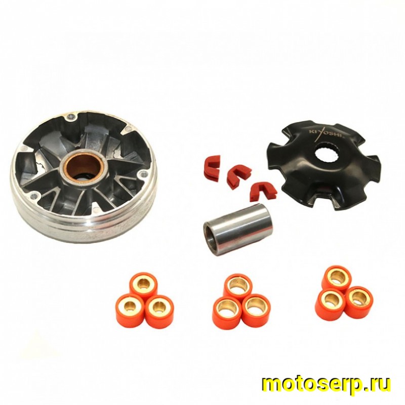 Купить  Вариатор передний Suzuki AD-100 (+набор грузиков (9шт.)) ТЮНИНГ KIYOSHI (Щека D-95mm, втулка d-22mm) (шт) (R1 (0 купить с доставкой по Москве и России, цена, технические характеристики, комплектация фото  - motoserp.ru