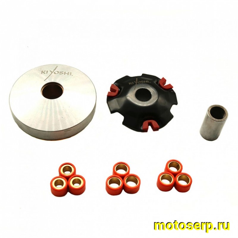 Купить  Вариатор передний Suzuki  AD50 (+набор грузиков (9шт.) KIYOSHI , SM ТЮНИНГ (Щека D-95mm, втулка d-22mm) (шт) (R1 (0 купить с доставкой по Москве и России, цена, технические характеристики, комплектация фото  - motoserp.ru