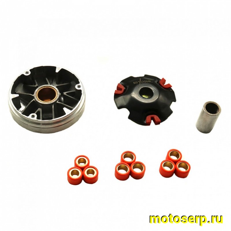 Купить  Вариатор передний Suzuki  AD50 (+набор грузиков (9шт.) KIYOSHI , SM ТЮНИНГ (Щека D-95mm, втулка d-22mm) (шт) (R1 (0 купить с доставкой по Москве и России, цена, технические характеристики, комплектация фото  - motoserp.ru