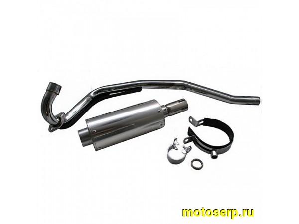 Купить  Глушитель в сборе TTR125 4Т 152FMH (шт) (TATA 706000017 купить с доставкой по Москве и России, цена, технические характеристики, комплектация фото  - motoserp.ru