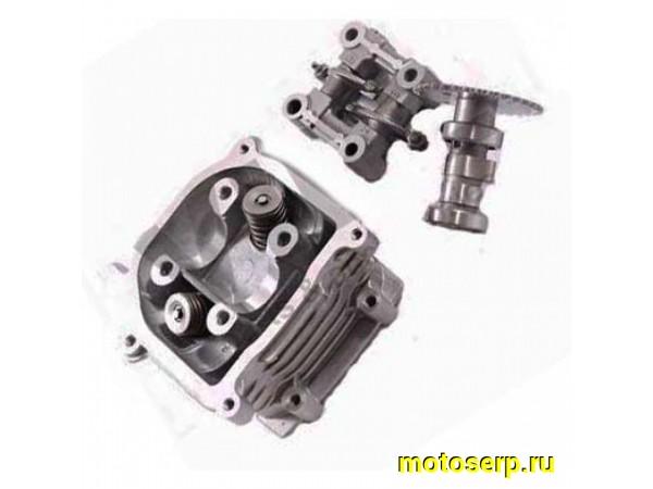 Купить  Головка цилиндра 139QMB 80cc D50mm (d=16/18,5) в сборе с РАСПРЕДВАЛОМ (к-т с распередвалом) (шт) (Дан (R1 (TATA 1001580 (ML 2322 купить с доставкой по Москве и России, цена, технические характеристики, комплектация фото  - motoserp.ru