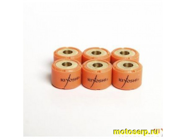Купить  Грузики вариатора (ролики) R17*12  11,0 гр. Suzuki AD50, LET`S, SEPIA "KIYOSHI" (шт) (0 купить с доставкой по Москве и России, цена, технические характеристики, комплектация фото  - motoserp.ru