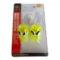 motoserp.ru - Колпачек светодиодный (светлячки)  на колесо зеленые инопланитенин Вело (пар) (R4 (Дан - МотоВелоЦентр г.Серпухов