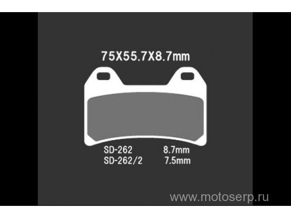 Купить  Тормозные колодки VD 262JL 04817 VESRAH дисковые JP (компл) (MRM купить с доставкой по Москве и России, цена, технические характеристики, комплектация фото  - motoserp.ru