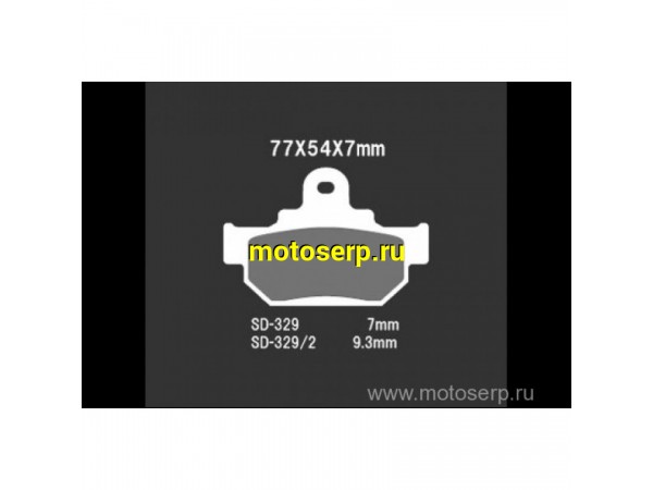 Купить  Тормозные колодки VD 329JL 04819 VESRAH дисковые JP (компл) (MRM купить с доставкой по Москве и России, цена, технические характеристики, комплектация фото  - motoserp.ru