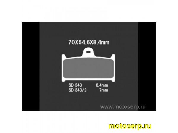 Купить  Тормозные колодки VD 343JL 00386 VESRAH дисковые JP (компл) (MRM купить с доставкой по Москве и России, цена, технические характеристики, комплектация фото  - motoserp.ru