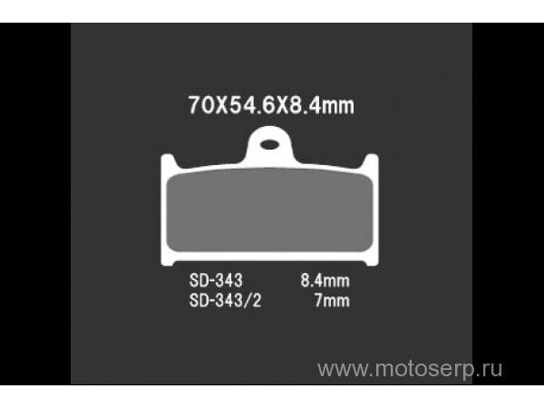 Купить  Тормозные колодки VD 343JL 00386 VESRAH дисковые JP (компл) (MRM купить с доставкой по Москве и России, цена, технические характеристики, комплектация фото  - motoserp.ru