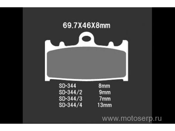 Купить  Тормозные колодки VD 344/2JL  00424 VESRAH, EBC FA158HH дисковые JP (компл) (MRM купить с доставкой по Москве и России, цена, технические характеристики, комплектация фото  - motoserp.ru