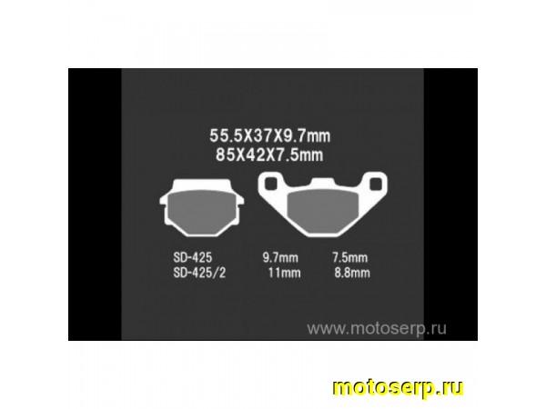 Купить  Тормозные колодки VD 425JL 00379 VESRAH дисковые JP (компл) (MRM купить с доставкой по Москве и России, цена, технические характеристики, комплектация фото  - motoserp.ru