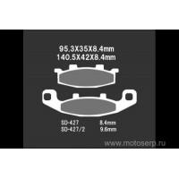 motoserp.ru - Тормозные колодки VD 427JL 00370 VESRAH дисковые JP (компл) (MRM - МотоВелоЦентр г.Серпухов