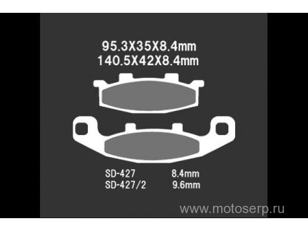 Купить  Тормозные колодки VD 427JL 00370 VESRAH дисковые JP (компл) (MRM купить с доставкой по Москве и России, цена, технические характеристики, комплектация фото  - motoserp.ru