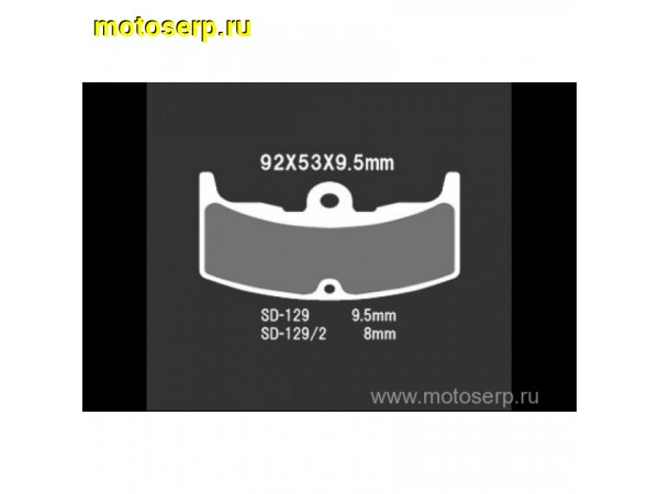 Купить  Тормозные колодки VD 129/2JL  04815 VESRAH дисковые JP (компл) (MRM купить с доставкой по Москве и России, цена, технические характеристики, комплектация фото  - motoserp.ru