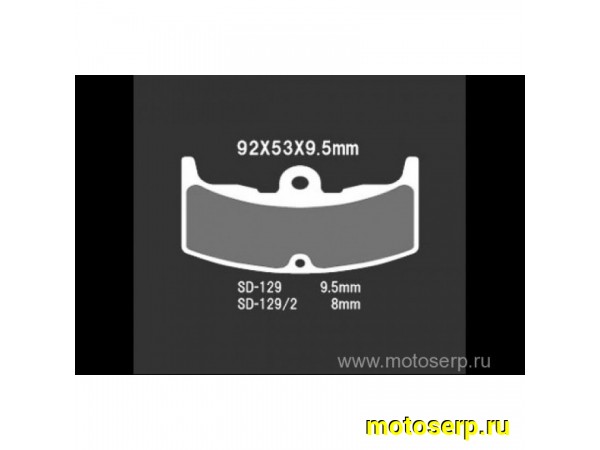 Купить  Тормозные колодки VD 129/2JL  04815 VESRAH дисковые JP (компл) (MRM купить с доставкой по Москве и России, цена, технические характеристики, комплектация фото  - motoserp.ru