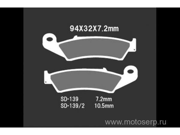 Купить  Тормозные колодки VD 139JL 00415 VESRAH дисковые JP (компл) (MRM купить с доставкой по Москве и России, цена, технические характеристики, комплектация фото  - motoserp.ru